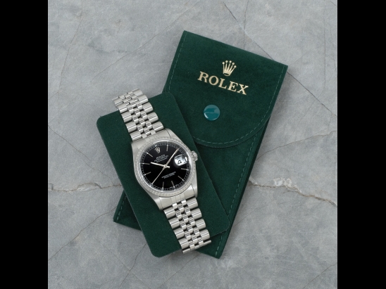 劳力士 (Rolex) Datejust 36 Jubilee Nero Royal Black Onyx Dial  16220